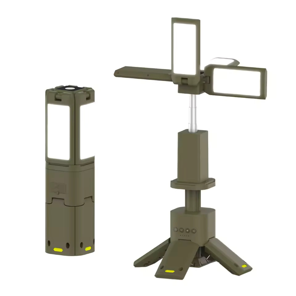 Camping Lantern - Rechargeable, Waterproof, Bright LED, 4800 LM