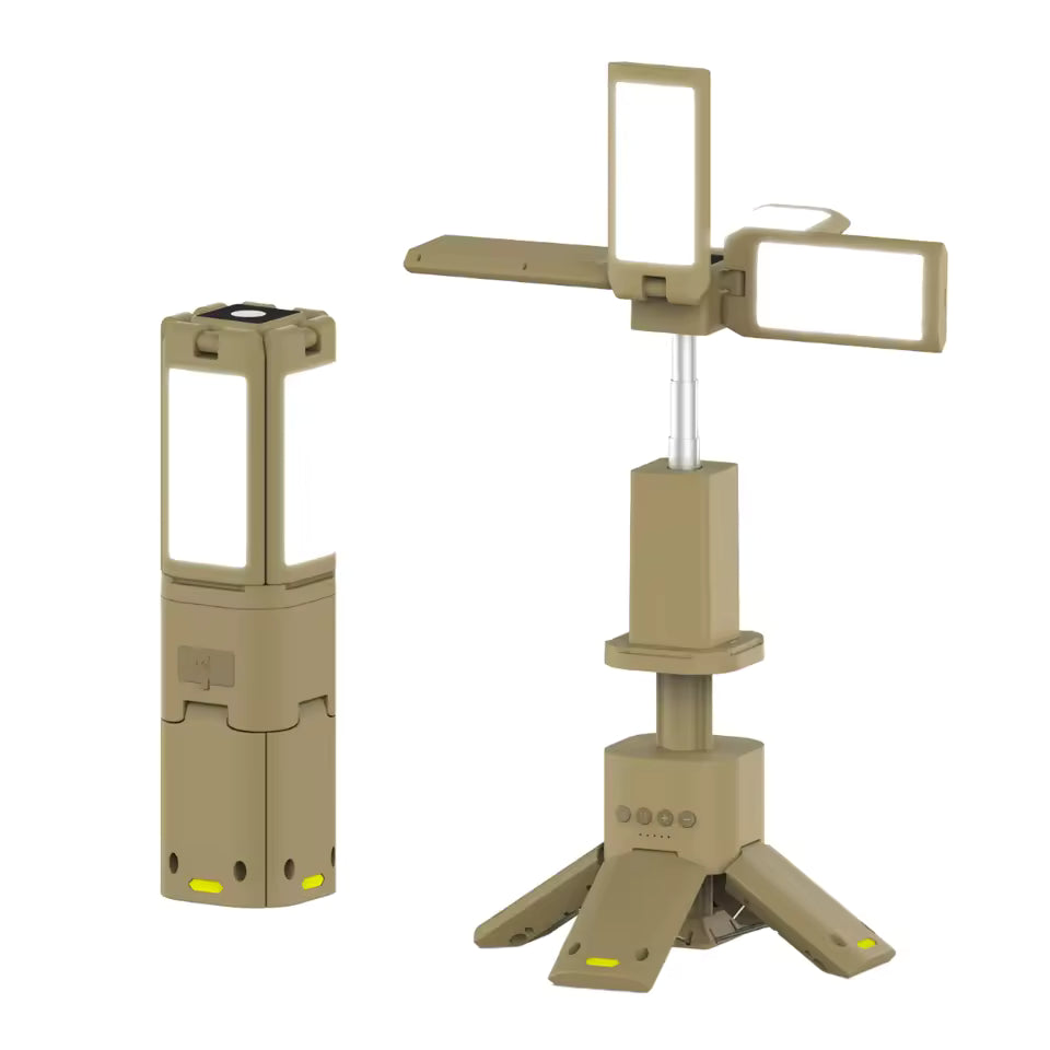 Camping Lantern - Rechargeable, Waterproof, Bright LED, 4800 LM